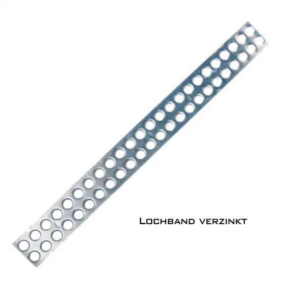 Lochband verzinkt
